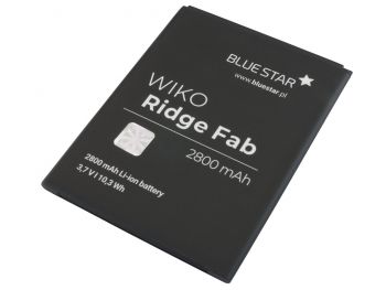 Blue Star battery for Wiko Ridge Fab 4G - 2800mAh / 3.7V / 10.3WH / Li-ion